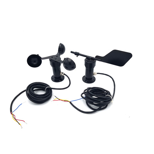 Wind direction and wind velocity sensor